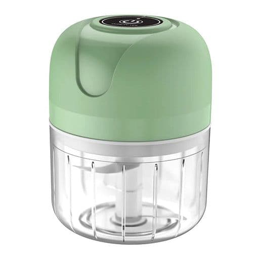 image-250ml Garlic Masher Crusher Electric Kitchen Food Chopper USB Portable