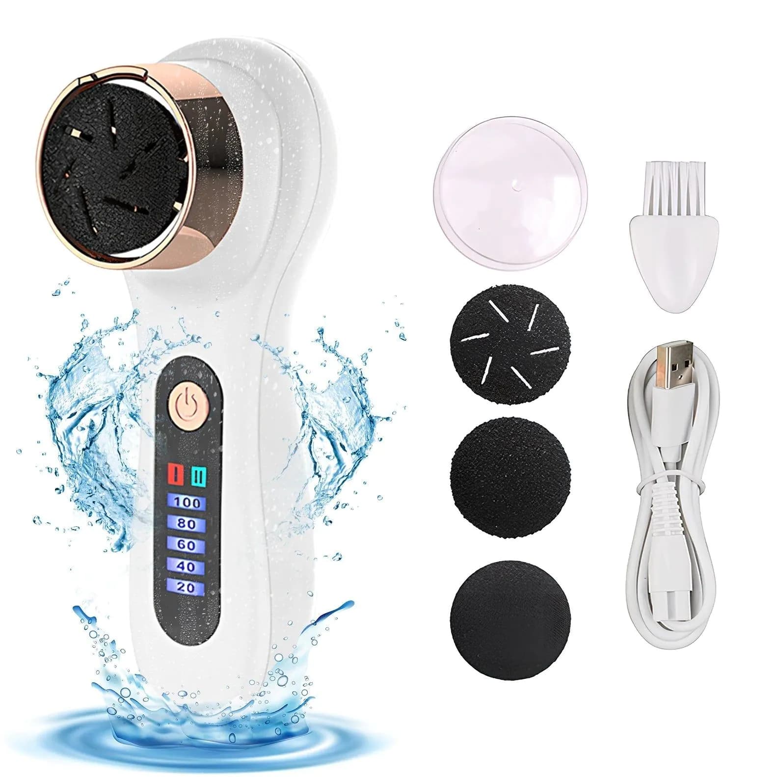 image-Electric Foot Polisher Callus Remover Foot File Electric Foot Grinder