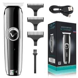 image-Rechargeable Professional Hair Trimmer For Men Beard Grooming Electric