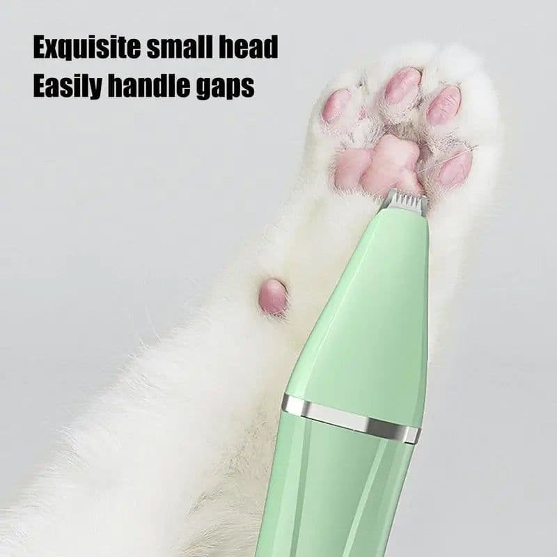 image-Cat Foot Hair Trimmer 4 In 1 Electric Clippers For Precision Trimming