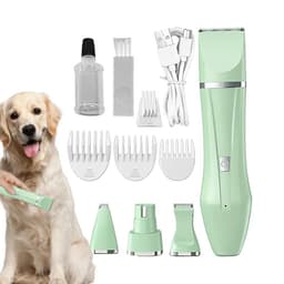 image-Cat Foot Hair Trimmer 4 In 1 Electric Clippers For Precision Trimming