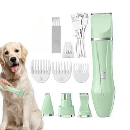 image-Cat Foot Hair Trimmer 4 In 1 Electric Clippers For Precision Trimming