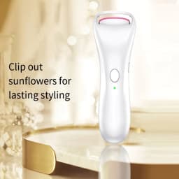 image-Electric Eyelash Curler Long-lasting Styling USB Charging Makeup Tool