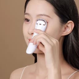 image-Electric Eyelash Curler Long-lasting Styling USB Charging Makeup Tool
