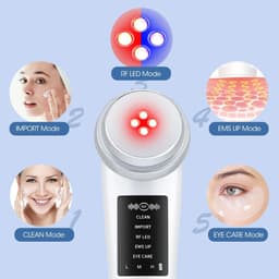 image-5 in 1 RF EMS Microcurrent Face Lifting Device Vibration LED Photo