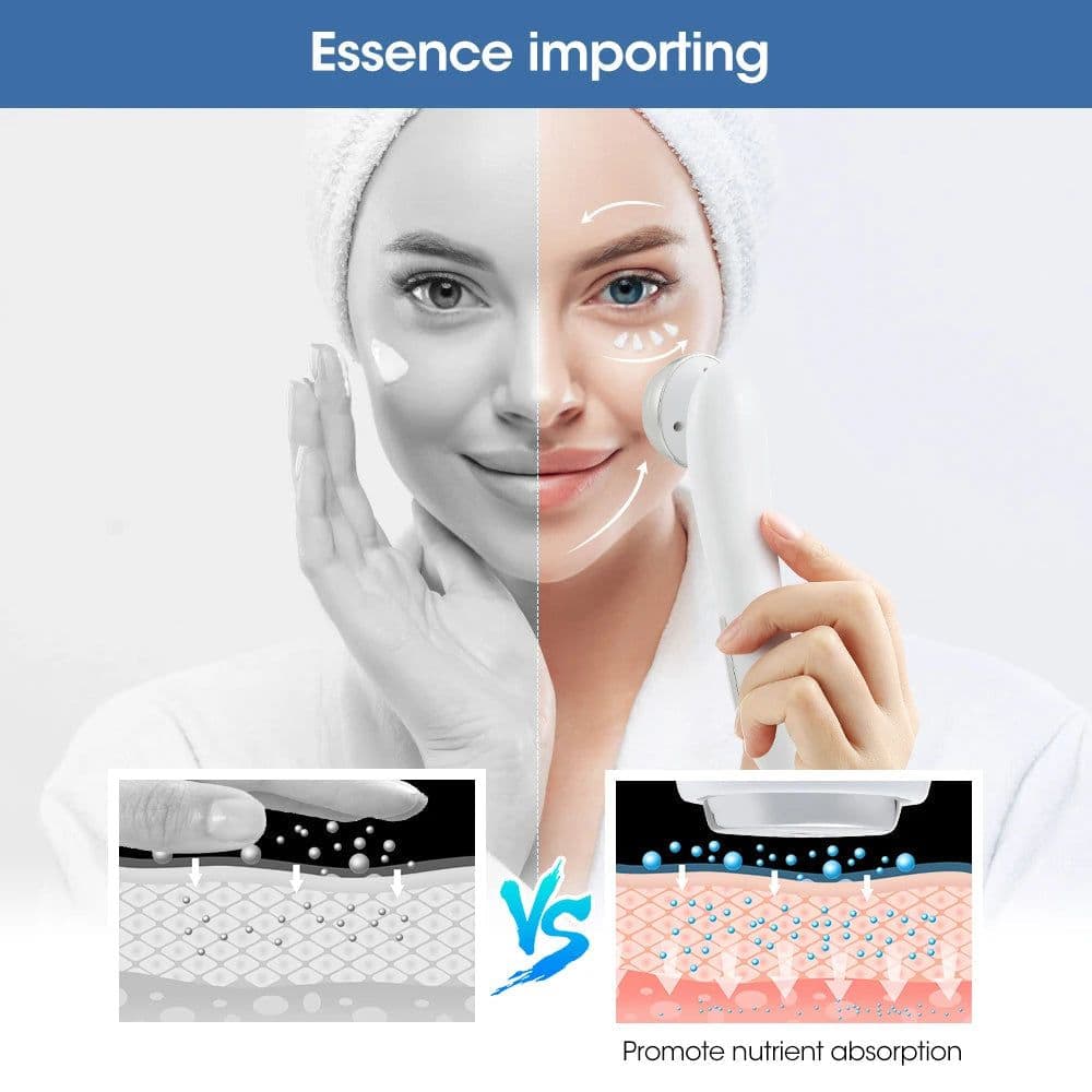 image-5 in 1 RF EMS Microcurrent Face Lifting Device Vibration LED Photo