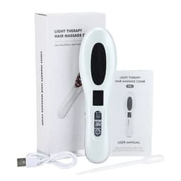 image-Electric Infrared Massage Comb Hair Growth 5V Electric Vibration Head