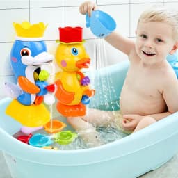 image-Bath Toys Kids Water Spray Shower Game Cute Cartoon