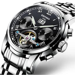 image-Stainless Steel Mechanical Watch For Men