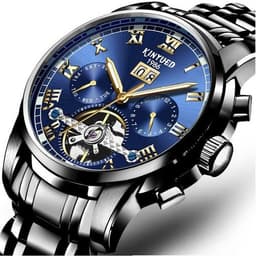 image-Stainless Steel Mechanical Watch For Men
