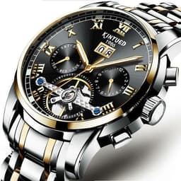 image-Stainless Steel Mechanical Watch For Men