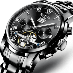 image-Stainless Steel Mechanical Watch For Men