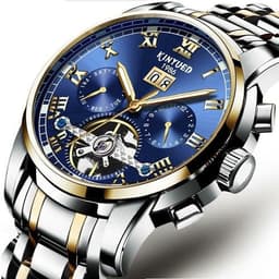image-Stainless Steel Mechanical Watch For Men