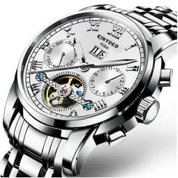 image-Stainless Steel Mechanical Watch For Men