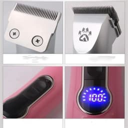 image-Professional Cordless Dog Grooming Clipper Heavy Duty Electric Pet