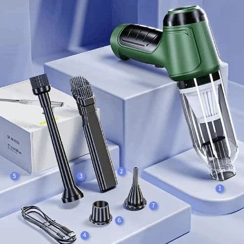 image-Car Vacuum Cleaner 26000PA Strong Suction Wireless Portable Vacuum