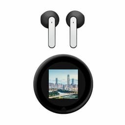 image-Wireless Bluetooth Headset HD LCD Digital Display