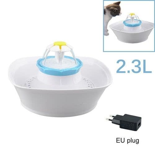 image-2.3L Automatic Cat Water Fountain Drinking Dispenser