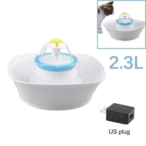image-2.3L Automatic Cat Water Fountain Drinking Dispenser