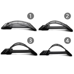 image-Magic Back Stretcher Lumbar Support Massage Device For Upper And Lower