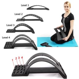 image-Magic Back Stretcher Lumbar Support Massage Device For Upper And Lower