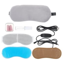 image-Heated Eye Mask Cold & Warm Eye Compress Sleep Aid