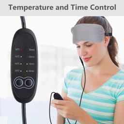 image-Heated Eye Mask Cold & Warm Eye Compress Sleep Aid