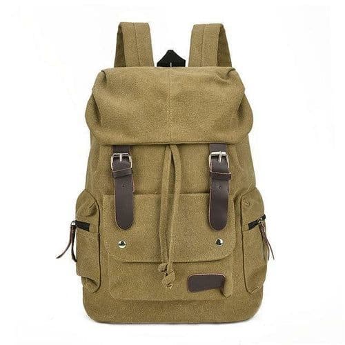 image-High Quality Fashion Unisex Canvas Travel Backpack