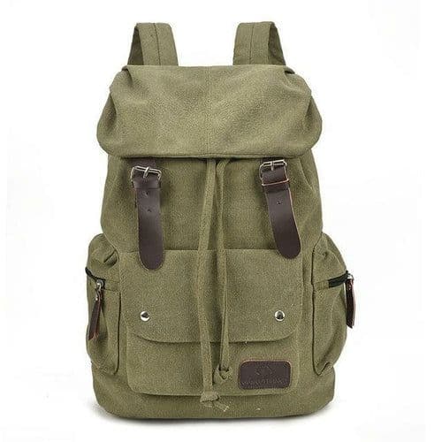 image-High Quality Fashion Unisex Canvas Travel Backpack