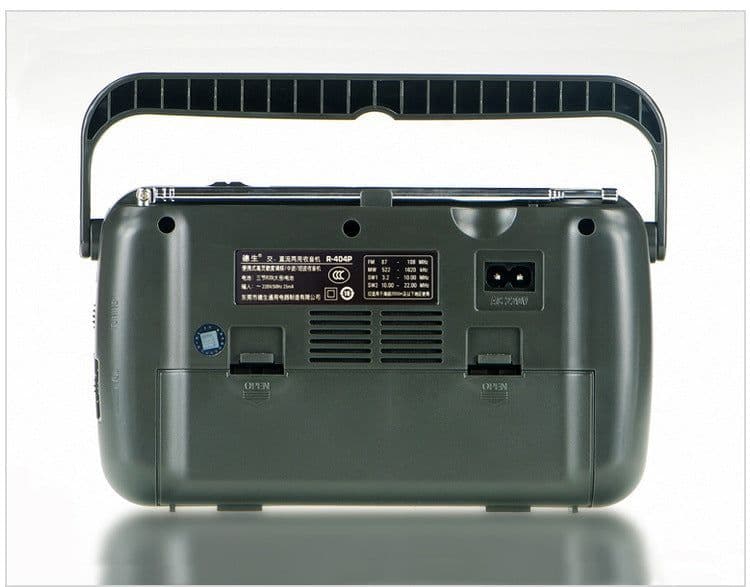 image-Portable Radio AC And DC Dual Purpose