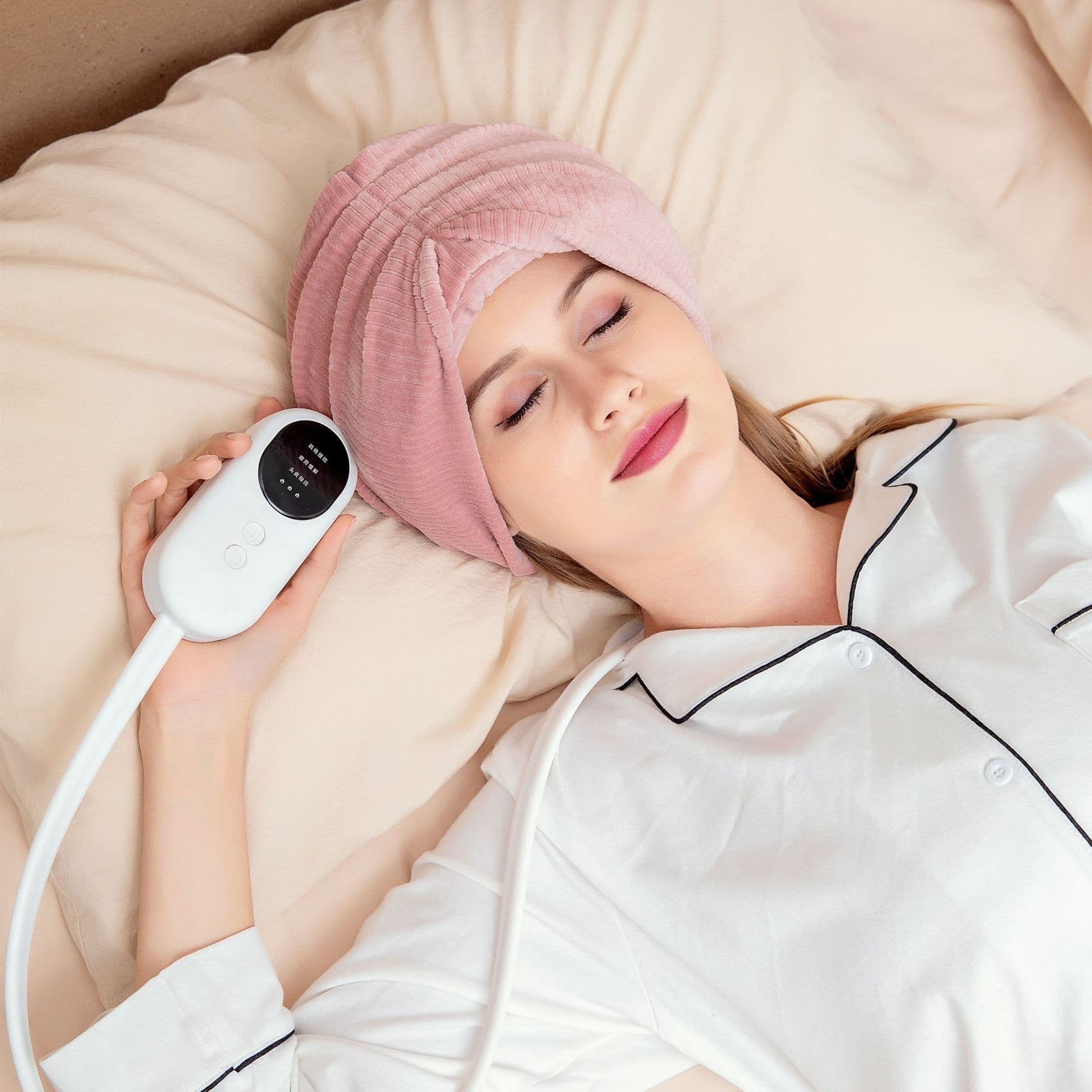 image-Home Air Wave Head Massager Air Pressure Head Instrument