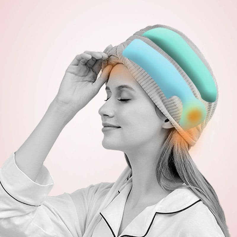 image-Home Air Wave Head Massager Air Pressure Head Instrument