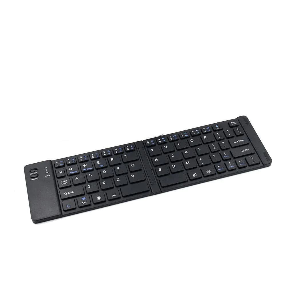 image-Folding Metal Bluetooth Foldable Keyboard Mini Bluetooth