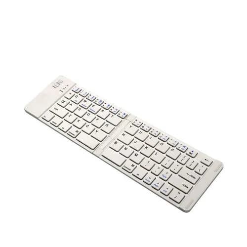 image-Folding Metal Bluetooth Foldable Keyboard Mini Bluetooth
