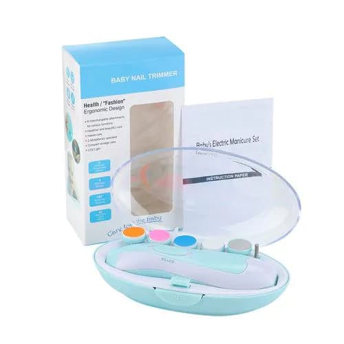 image-Electric Baby Nail Trimmer Kids Scissors Infant Nail Care