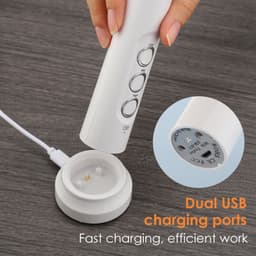 image-Milk Frother Electric Milk Foamer Coffee Mixer Blender USB Rechargable