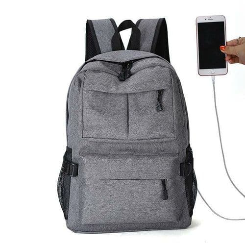 image-Creative Wear-resistant Laptop Travel Bag With USB Port
