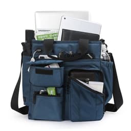 image-Solid Color High Quality Business Messenger Bag For Men