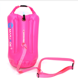 image-Inflatable Storage Swimming Float Easy To Blow Drifting Bag
