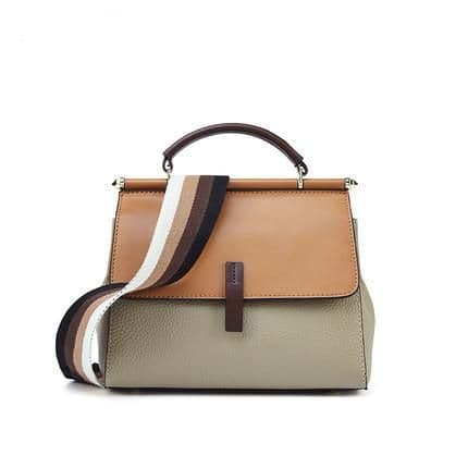 image-Female Fashion Color Contrast Shoulder Bag
