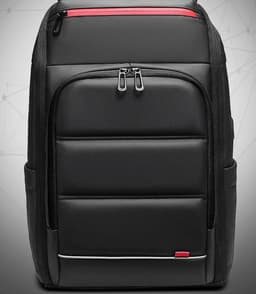 image-Waterproof Backpack with Multifunctional External USB Port