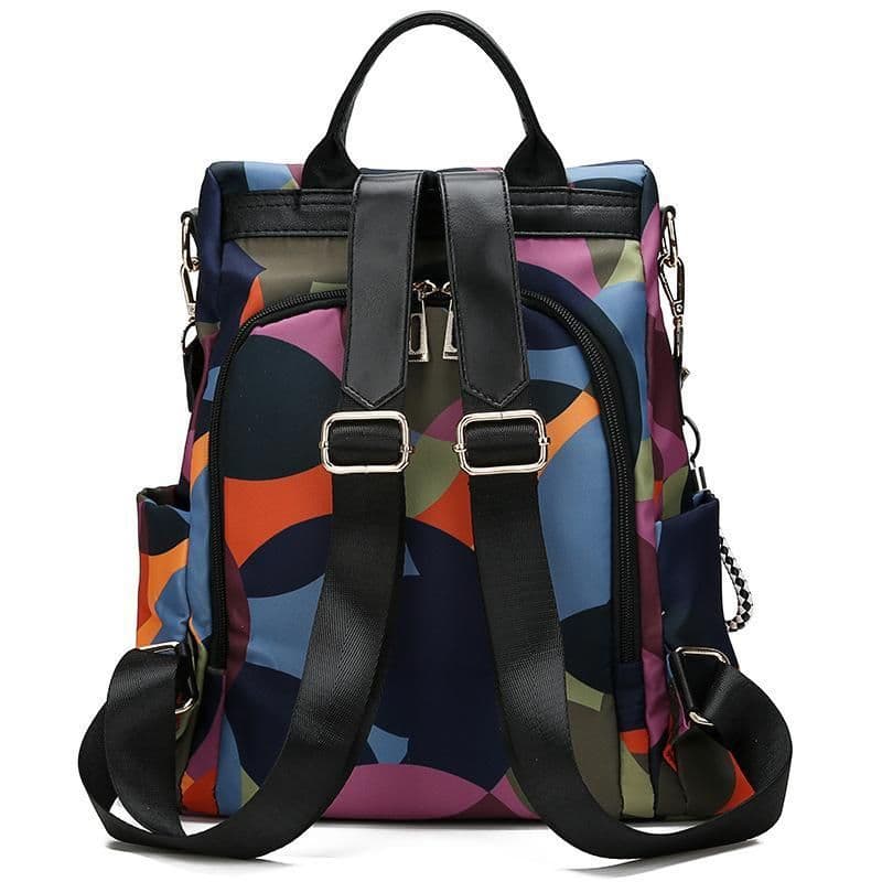 image-Large Oxford Cloth Outdoor Travel Anti-theft Backpack