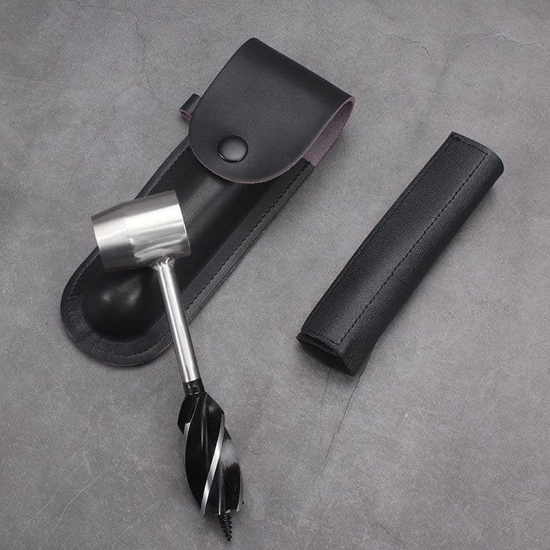 image-Manual Drill Auger Drill Bit Outdoor Survival Punch Tool