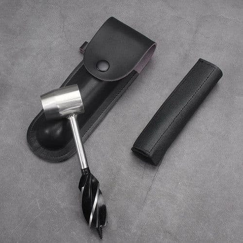 image-Manual Drill Auger Drill Bit Outdoor Survival Punch Tool