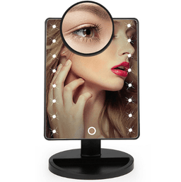 image-High Quality 16/ 22 LED Lights Touch Screen Makeup Mirror