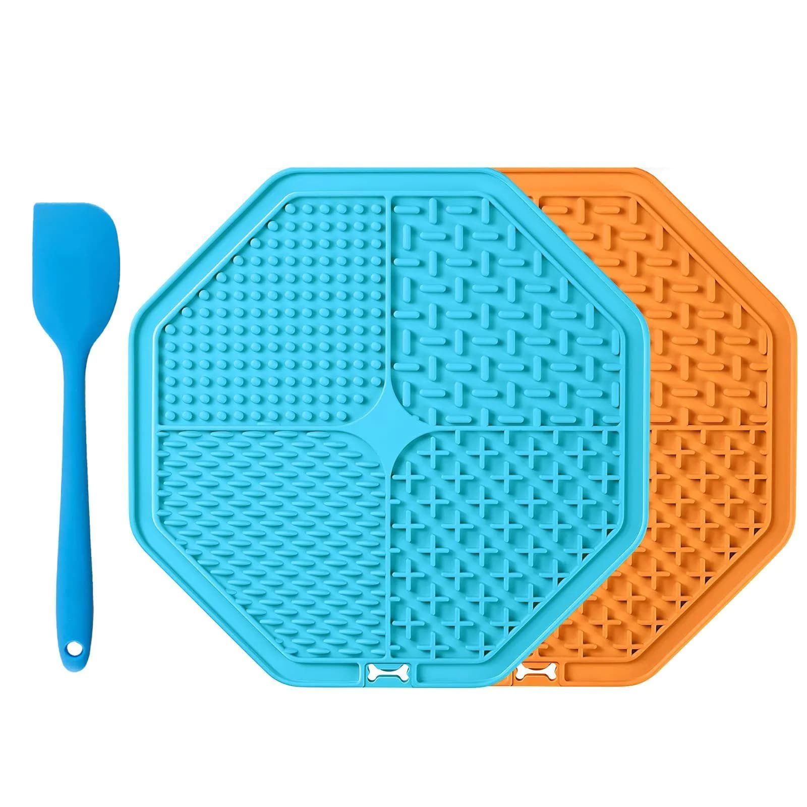 image-Pet Silicone Treat Pad Slow Feeding Coaster