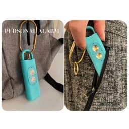 image-Self Defense Alarm 130dB LED Light Anti-wolf Alert for Teenagers Women