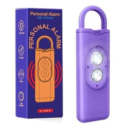 image-Self Defense Alarm 130dB LED Light Anti-wolf Alert for Teenagers Women