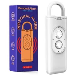 image-Self Defense Alarm 130dB LED Light Anti-wolf Alert for Teenagers Women