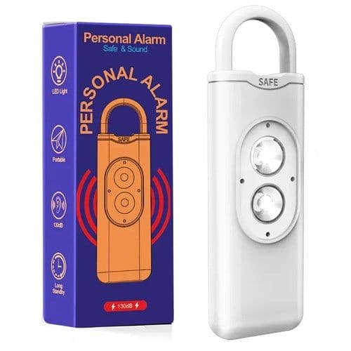 image-Self Defense Alarm 130dB LED Light Anti-wolf Alert for Teenagers Women